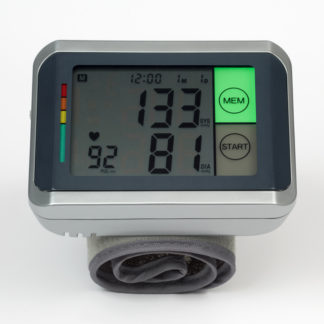 Talking Touch Screen Wrist Digital Blood Pressure Monitor – Multilingual